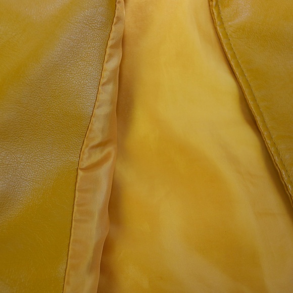 VEGAN LEATHE BIKER JACKET - Picture 7 of 7